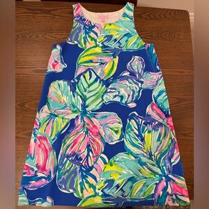 NWOT Lilly Pulitzer Silk Jackie Tank Shift Dress in Casa Del Sol, Size S